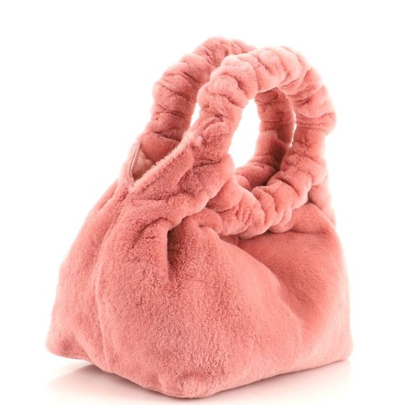 The Row Double Circle Bag Mink Small Pink - Picture 2 of 6